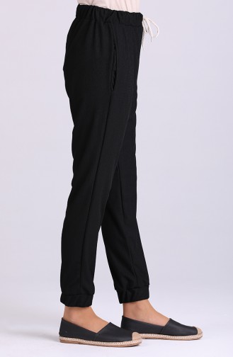 Schwarz Hose 9017-02