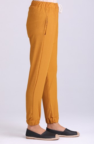 Elastic Pants 9017-03 Mustard 9017-03