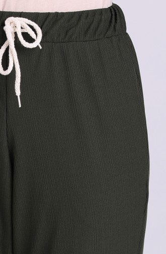 Pantalon Vert Foncé 9017-04