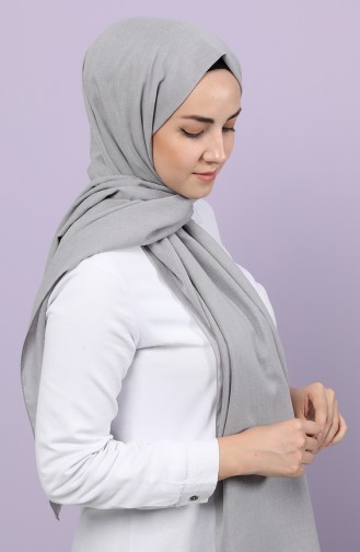 شال رمادي فاتح 2655-14