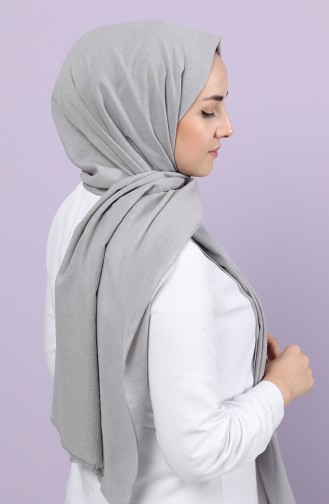 شال رمادي فاتح 2655-14