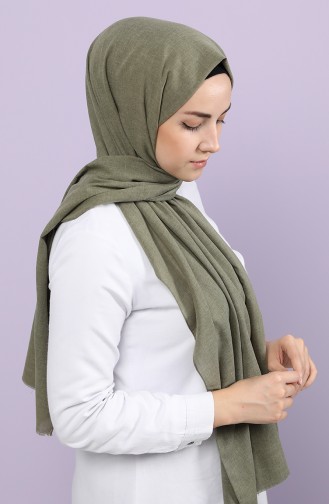 Light Khaki Green Sjaal 2655-18