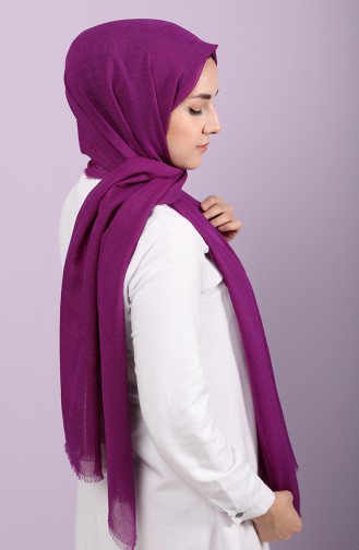 Purple Sjaal 300718E-54
