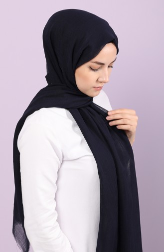 Navy Blue Shawl 300718E-59