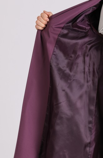 Purple Trench Coats Models 1408-06