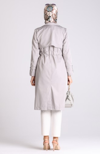 Trench Coat Gris 1408-07