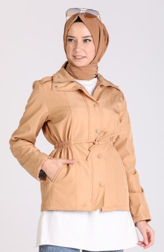 Camel Trench Coats Models 1475-02