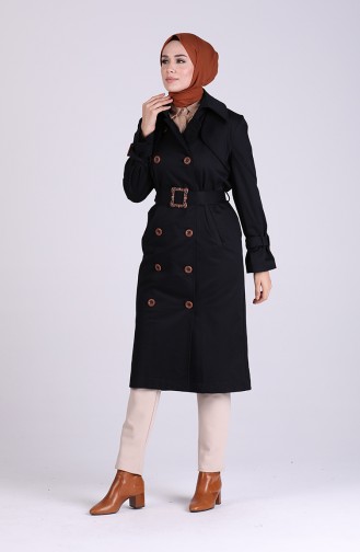 Trench Coat Bleu Marine 90011-01