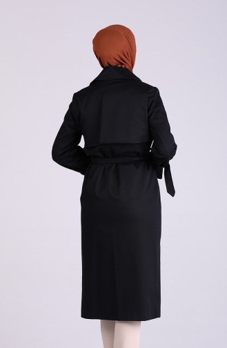 Navy Blue Trench Coats Models 90011-01