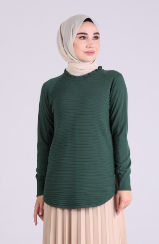 Pull Vert Foncé 1478-06