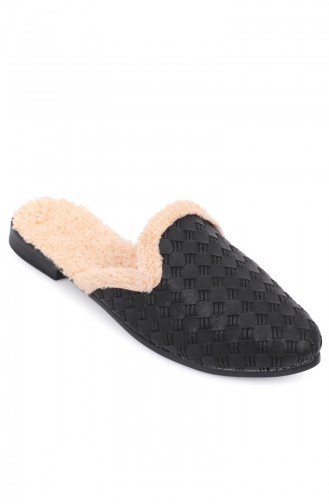 Black Woman home slippers 87040