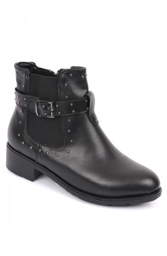 Black Boots-booties 87520-0