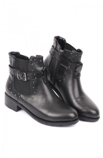 Black Boots-booties 87520-0