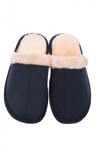 Navy Blue Woman home slippers 88024