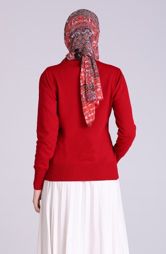 Rot Pullover 2316-05