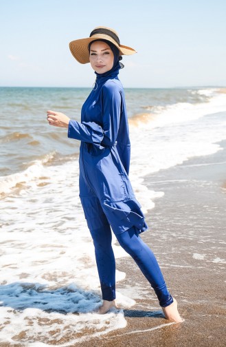 Indigo Swimsuit Hijab 2033-02