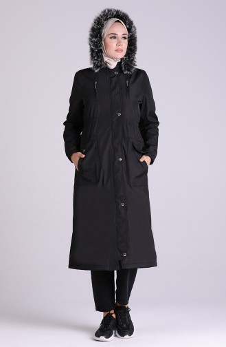 Manteau Noir 9055-01