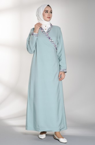 Green Praying Dress 1001B-06