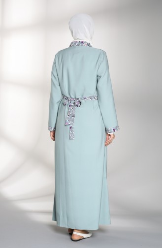 Green Almond Prayer Dress 1001B-06