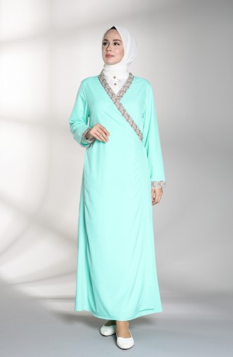Mint green Praying Dress 1001B-09