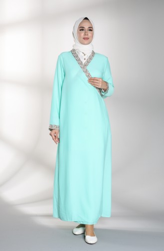 Light Mint Green Praying Dress 1001B-10