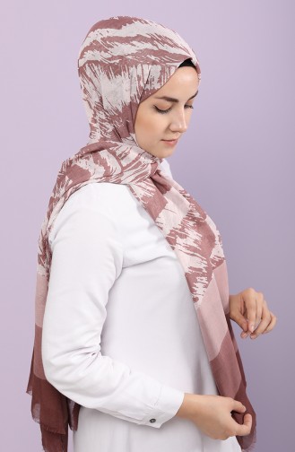 Dusty Rose Shawl 300718C-25