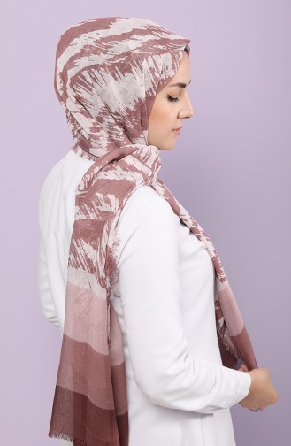 Dusty Rose Shawl 300718C-25