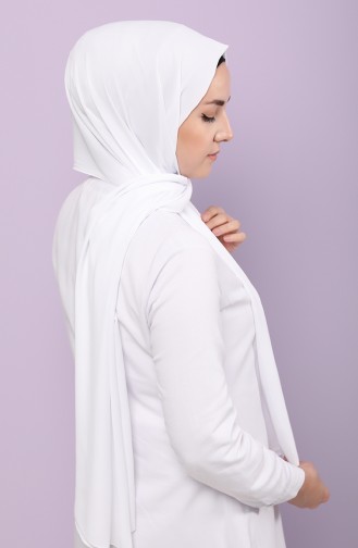 White Sjaal 62001-20