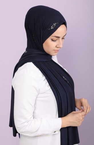 Navy Blue Shawl 23050000-02