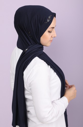 Navy Blue Sjaal 23050000-02