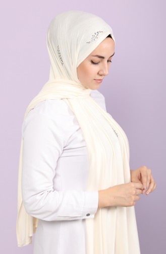 Cream Shawl 23050000-07