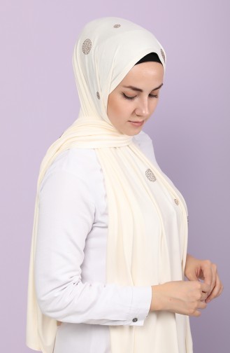 Cream Shawl 23060000-07