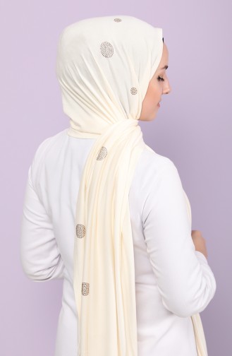 Cream Shawl 23060000-07