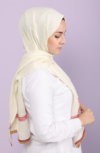 Cream Shawl 3778-04