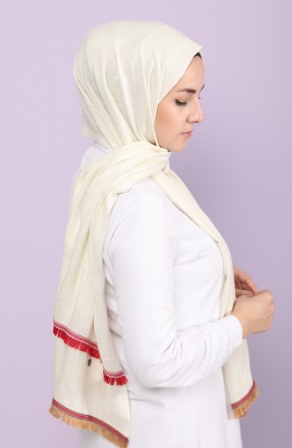 Cream Shawl 3778-05