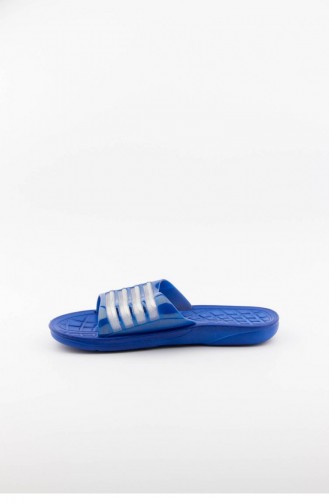 Blue Summer Slippers 2464.MAVI