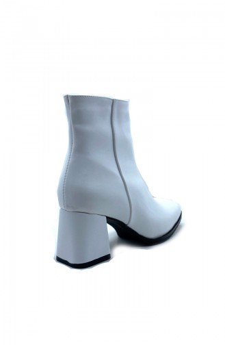 Bottes-Bottines Blanc 0006-03