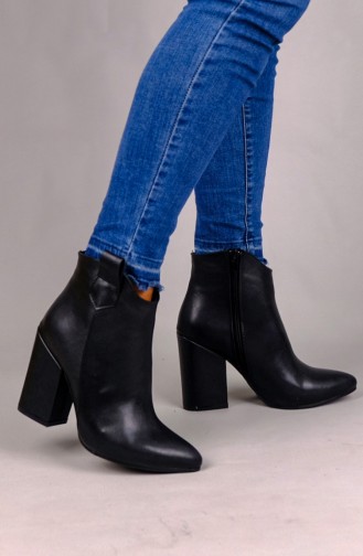 Bottes-Bottines Noir 0011-04