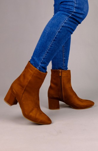 Tan Boots-booties 2001-04