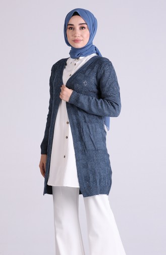 Indigo Strickjacke 5023-03