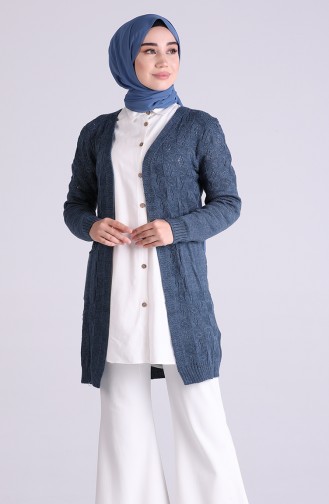 Indigo Strickjacke 5023-03