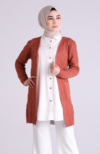 Brick Red Cardigans 5023-04