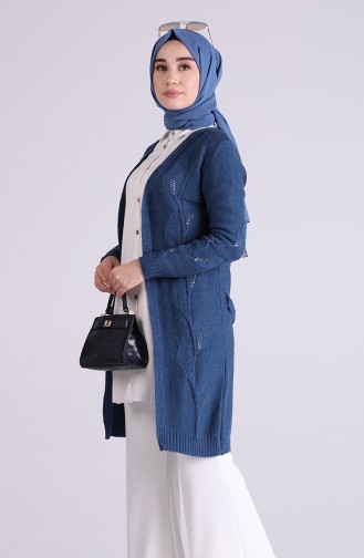 Indigo Strickjacke 5024-02