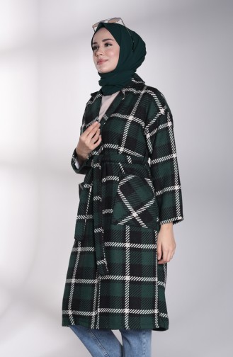 Emerald Green Coat 8119E-01