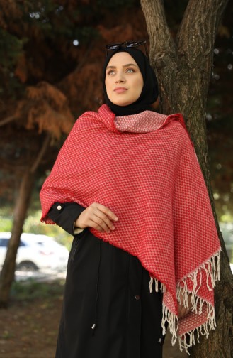 Brick Red Shawl 13204-07