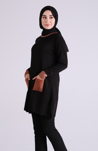 Schwarz Tunikas 1383-01