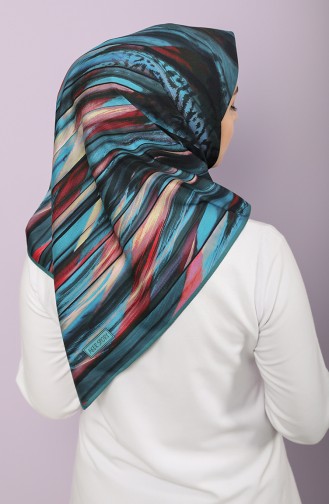 Petrol Blue Scarf 7714-797-951