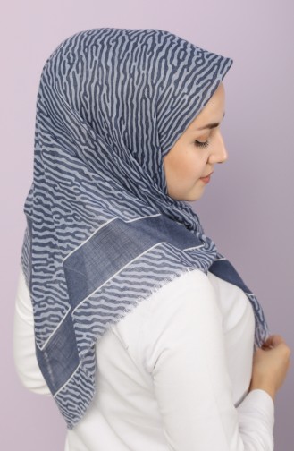 Indigo Hoofddoek 2656-10