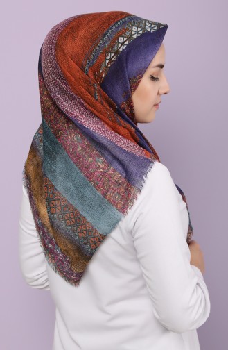 Purple Hoofddoek 2660-08