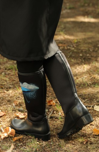 Schwarz Stiefel 02